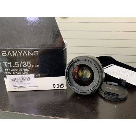 Obiettivo Samyang 35mm T1,5 Video per Pentax *USATO*