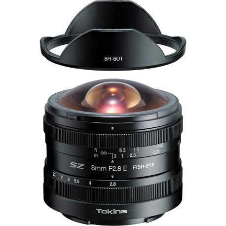 Obiettivo Tokina SZ 8mm F2.8 Fisheye per mirrorless Sony E