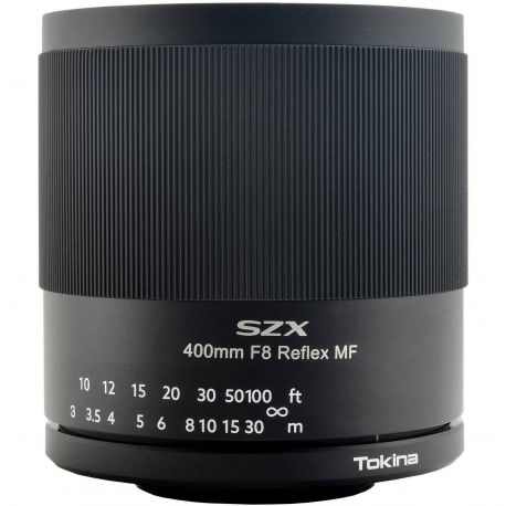 Obiettivo Tokina SZX Super Tele 400mm F8 Reflex MF per mirrorless Canon RF