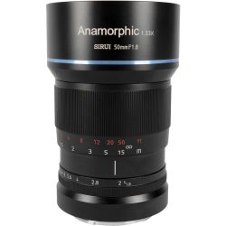 SIRUI Obiettivo 50MM F1.8 Anamorfico 1.33X per mirrorless Canon RF-Mount