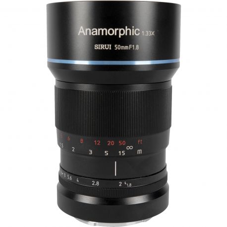SIRUI Obiettivo 50MM F1.8 Anamorfico 1.33X per mirrorless Canon RF-Mount