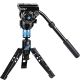 SIRUI P-325FL Monopiede in fibra di carbonio + base + testa video VA-10