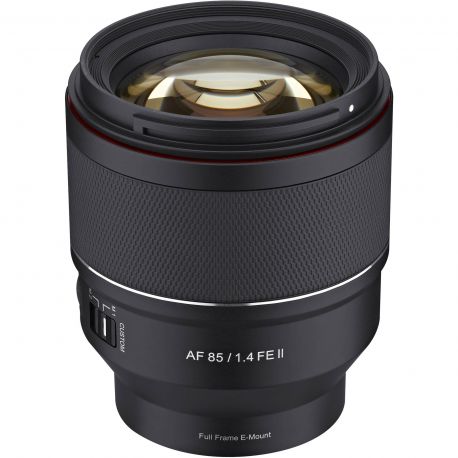 Obiettivo Samyang AF 85mm F1.4 FE II per mirrorless Sony E