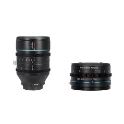 SIRUI Obiettivo 35mm T2.9 1.6x Full-Frame Anamorfico + adattatore 1,25x per Sony E