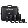 SIRUI kit 4 Obiettivi 35mm + 50mm + 75mm + 100mm T2.9 1.6x attacco L-Mount + adattatore 1,25x + custodia rigida
