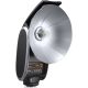 Godox Lux Senior Retro Flash universale nero per Fujifilm, Canon, Nikon, Olympus, Sony