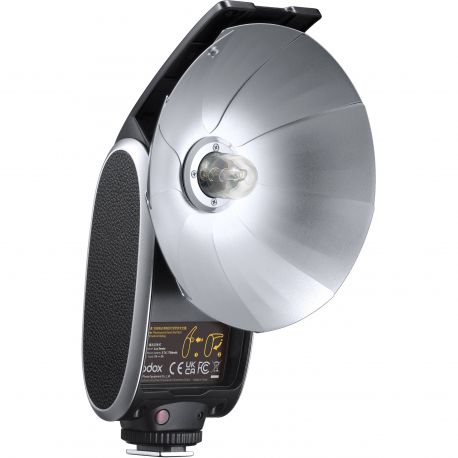 Godox Lux Senior Retro Flash universale nero per Fujifilm, Canon, Nikon, Olympus, Sony
