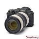 easyCover custodia protettiva in silicone per Canon EOS R7 - Nero