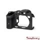 easyCover custodia protettiva in silicone per Canon EOS R7 - Nero