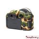 easyCover custodia protettiva in silicone per Canon EOS R7 - Camouflage Mimetico