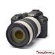 easyCover custodia protettiva in silicone per Canon EOS R10 - Nero