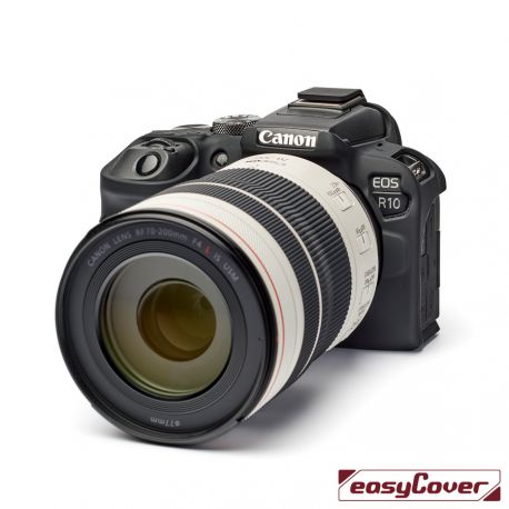 easyCover custodia protettiva in silicone per Canon EOS R10 Nero