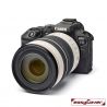 easyCover custodia protettiva in silicone per Canon EOS R10 - Nero
