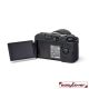 easyCover custodia protettiva in silicone per Nikon Z30 - Nero