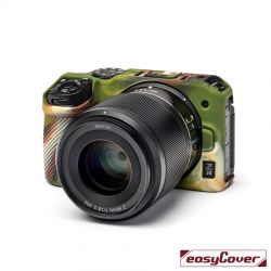 easyCover custodia protettiva in silicone per Nikon Z30 - Camouflage Mimetico