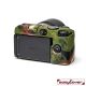 easyCover custodia protettiva in silicone per Nikon Z30 - Camouflage Mimetico