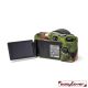 easyCover custodia protettiva in silicone per Nikon Z30 - Camouflage Mimetico