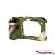 easyCover custodia protettiva in silicone per Nikon Z30 - Camouflage Mimetico