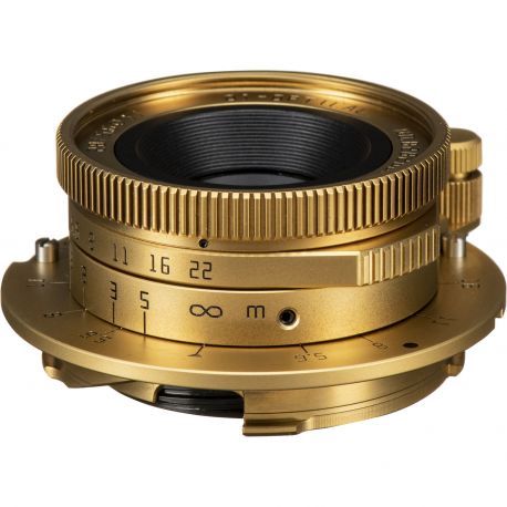 Obiettivo TTArtisan 28mm F5.6 (Oro) per mirrorless Leica M