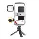 Godox VK1-LT Kit per Vlogging con smartphone (pannello LED + impugnatura + microfono + diffusore + accessori)