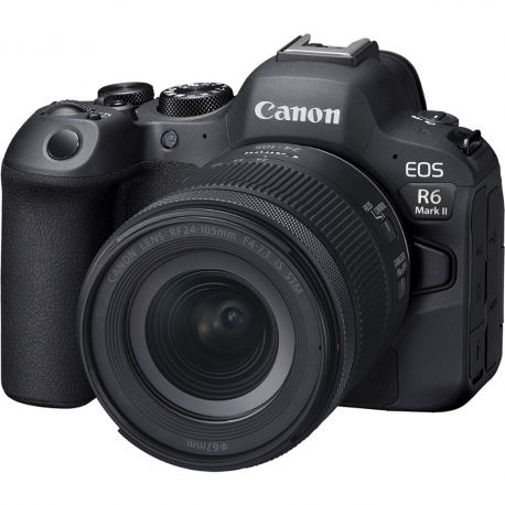 Fotocamera Mirrorless Canon EOS R6 Mark II Kit RF 24-105mm f/4-7.1 IS STM (no adattatore)
