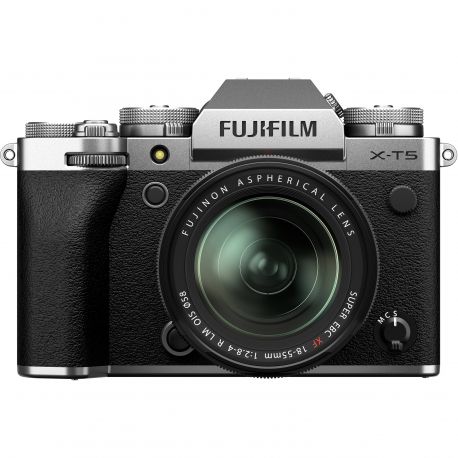 Fotocamera Mirrorless Fujifilm X-T5 kit 18-55mm f/2.8-4 R LM OIS Silver