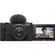 Fotocamera Sony Vlog camera ZV-1F Nero [MENU ENG]