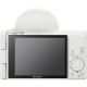 Fotocamera Sony Vlog camera ZV-1F Bianco [MENU ENG]
