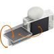 Fotocamera Sony Vlog camera ZV-1F Bianco [MENU ENG]