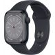 Smartwatch Apple Watch Serie 8 GPS 41mm cassa alluminio color mezzanotte con Cinturino Sport