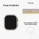 Smartwatch Apple Watch Ultra GPS + Cellular 49mm cassa titanio cinturino Trail Loop giallo/beige - Taglia M/L