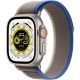 Smartwatch Apple Watch Ultra GPS + Cellular 49mm cassa titanio cinturino Trail Loop blue/grigio - Taglia S/M