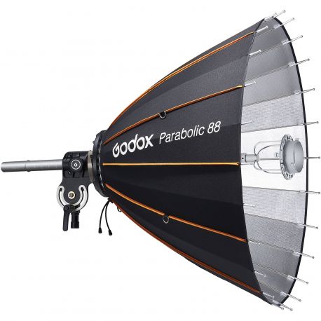 Godox Parabolic P88 Kit - Ombrello parabolico con Sistema di messa a fuoco