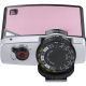 Godox Lux Junior Retro Flash Rosa universale per Fujifilm, Canon, Nikon, Olympus, Sony