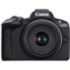 Fotocamera Mirrorless Canon EOS R50 kit 18-45mm F4.5-6.3 IS STM (no adattatore)