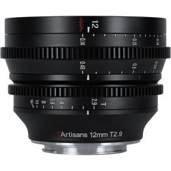 Obiettivo 7Artisans 12mm T2.9 APSC VISION CINE attacco micro quattro terzi