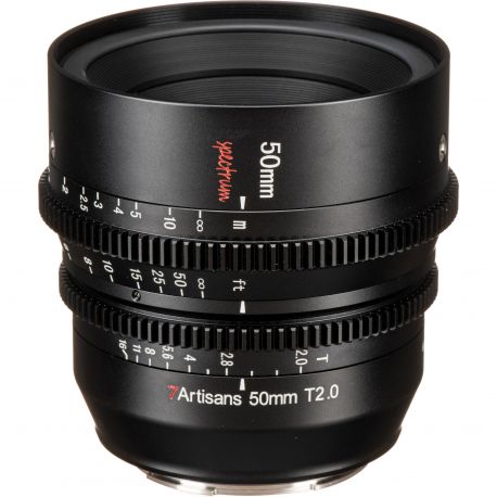 Obiettivo 7Artisans 50mm T2.0 SPECTRUM CINE per mirrorless Nikon Z