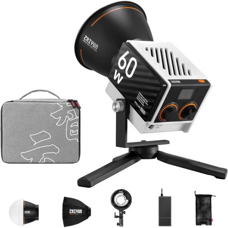 Zhiyun MOLUS G60 COMBO Faretto Video LED Luce continua Bi-colore 2700-6500K