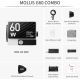 Zhiyun MOLUS G60 COMBO Faretto Video LED Luce continua Bi-colore 2700-6500K