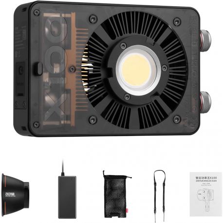 Zhiyun MOLUS X100 Faretto Video LED Luce continua tascabile Bi-colore 2700-6500K