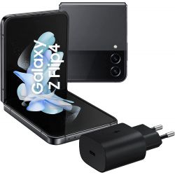 Smartphone Samsung Galaxy Z Flip4 F721B 5G Dual Sim 8GB RAM 256GB Grafite