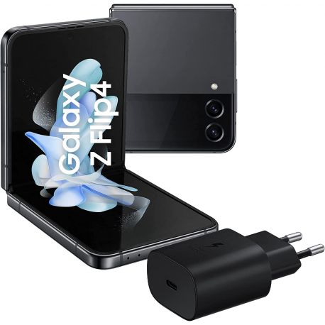 Smartphone Samsung Galaxy Z Flip4 F721B 5G Dual Sim 8GB RAM 256GB Grafite