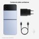 Smartphone Samsung Galaxy Z Flip4 F721B 5G Dual Sim 8GB RAM 256GB Blue