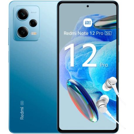 Smartphone Xiaomi Redmi Note 12 Pro 5G Dual Sim 6GB RAM 128GB Blue