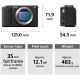 Fotocamera Mirrorless Sony ZV-E1 Full Frame kit 28-60mm Nero [MENU ENG]