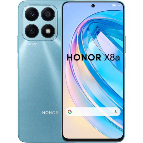 Smartphone Honor X8a Dual Sim 6GB RAM 128GB Ciano