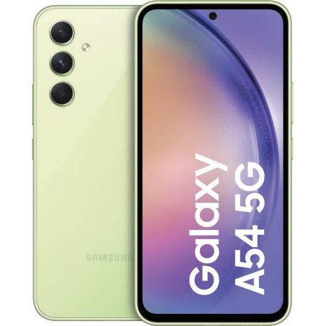 Smartphone Samsung Galaxy A54 A546 5G Dual Sim 8GB RAM 128GB Lime