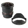 Obiettivo Samyang 8mm f/3.5 Fish-eye CS II FULL FRAME con paraluce x Canon