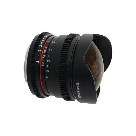 Obiettivo Samyang 8mm T3.8 Asph IF MC Fisheye CS VDSLR per Nikon