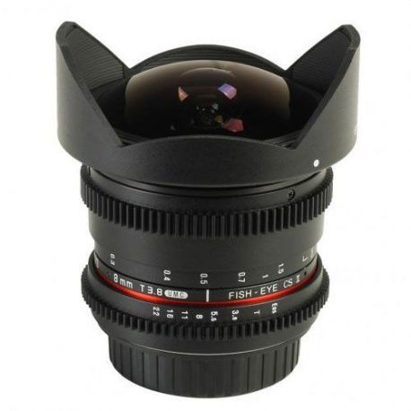Obiettivo Samyang 8mm T3.8 Asph IF MC Fisheye CS x Sony E-Mount Lens